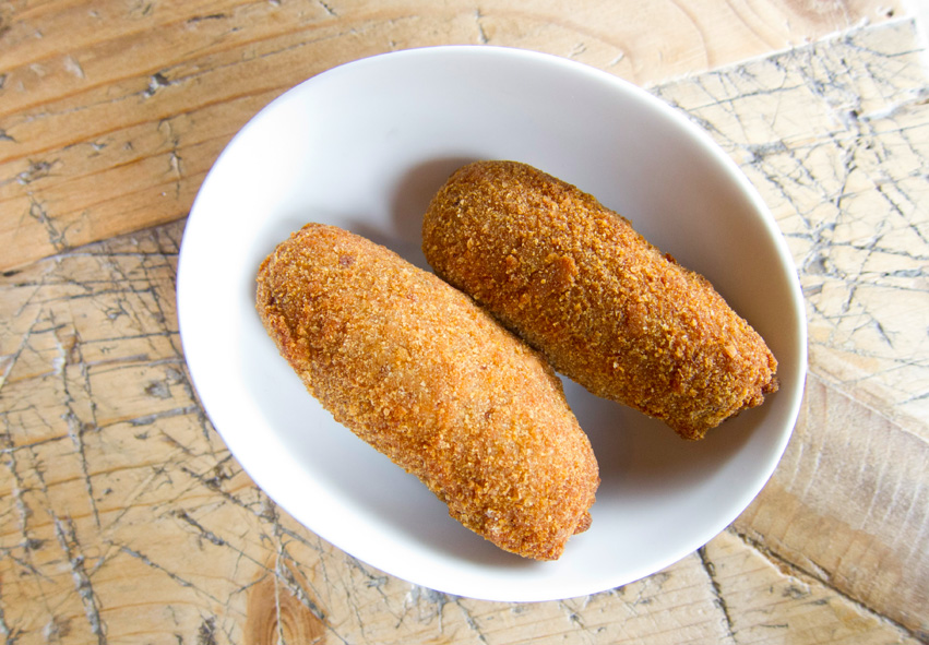 Sumatra spiced beef croquettes